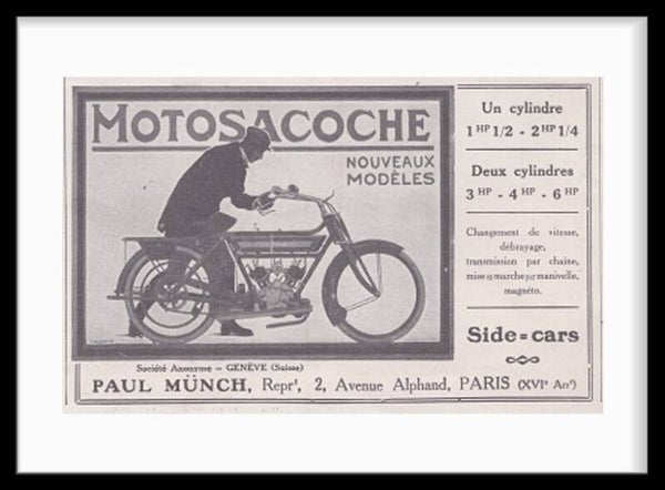 Motocycle Motosacoche