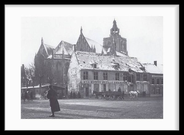 Grote Markt Poperinge - 1917