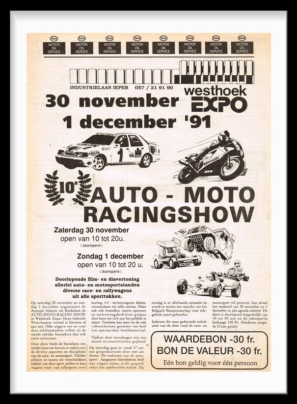 Racingshow Ieper 1991