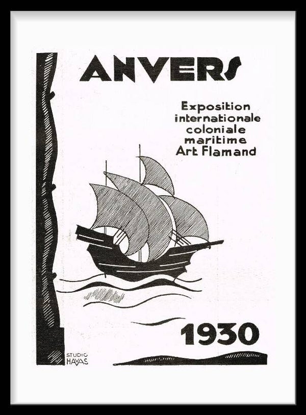 Boat / Anvers - 1930