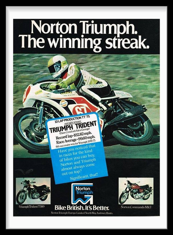 Motocycle Norton - Triumph