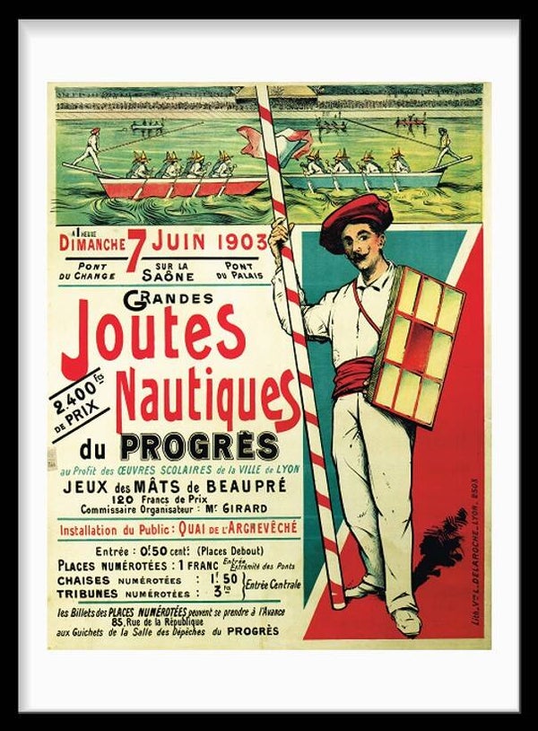 Boat / Joutes Natiques - 1903