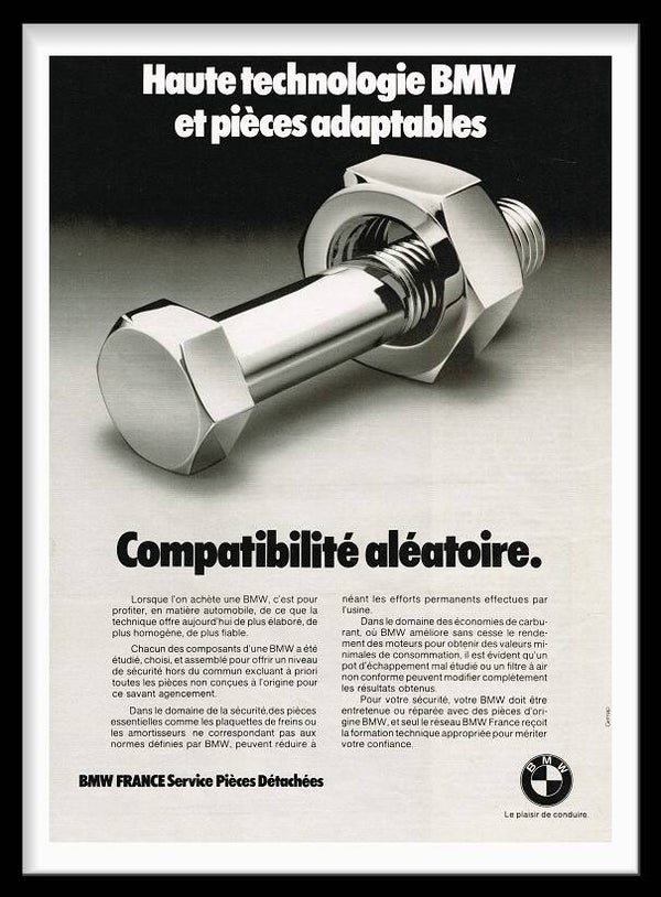 BMW Ad - 1975