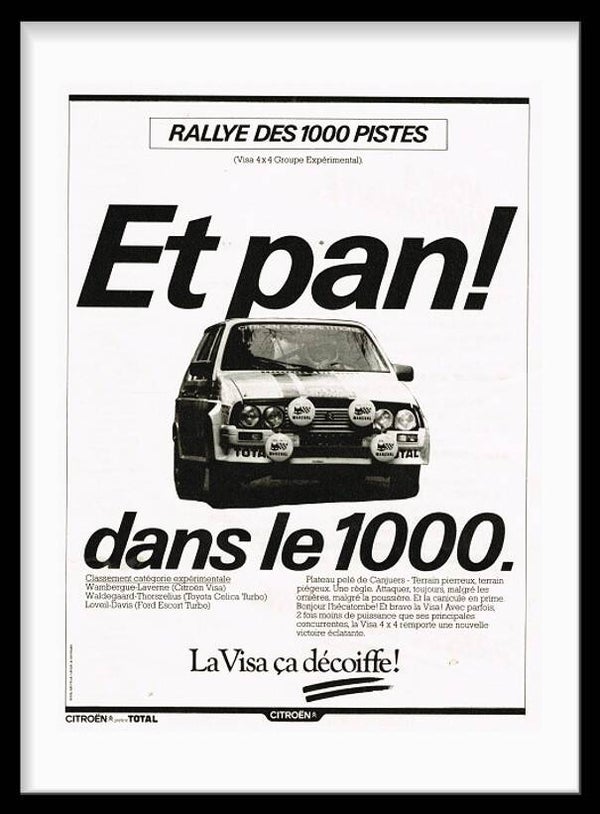 Citroen Visa Rallying