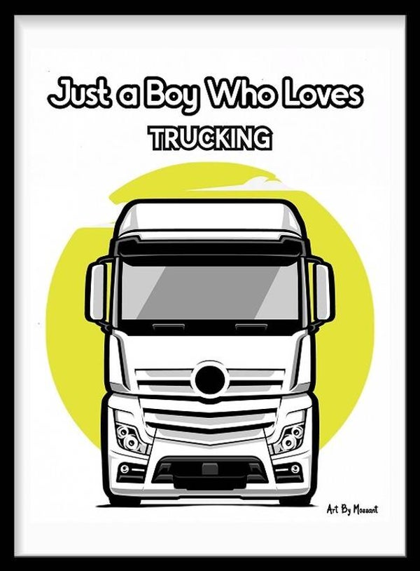 Trucking By Art Mossant