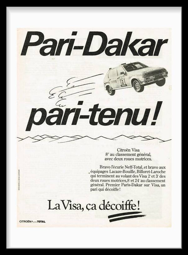 Citroen Visa Rallying