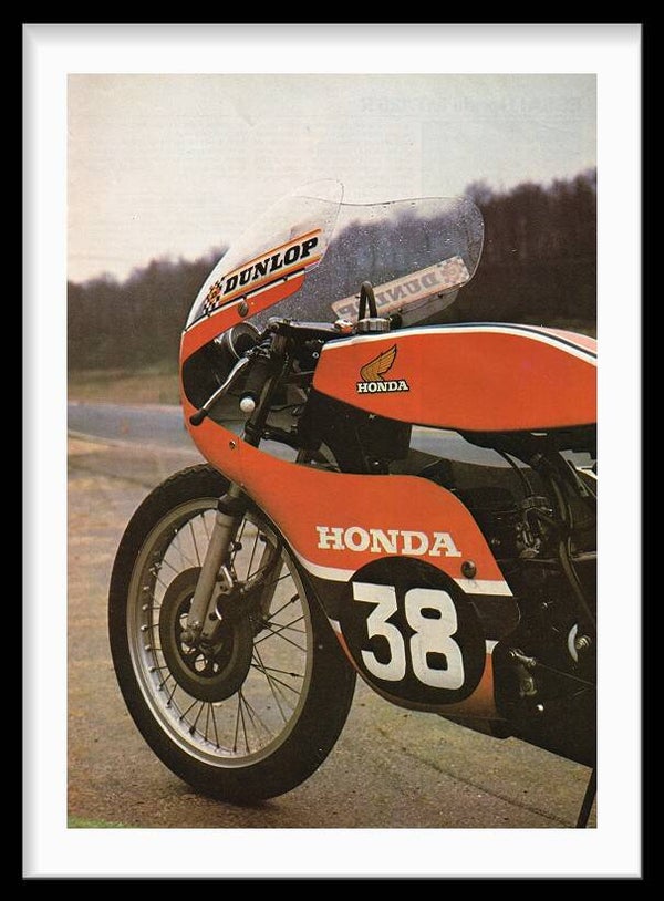 Motocycle Honda Racing 1970