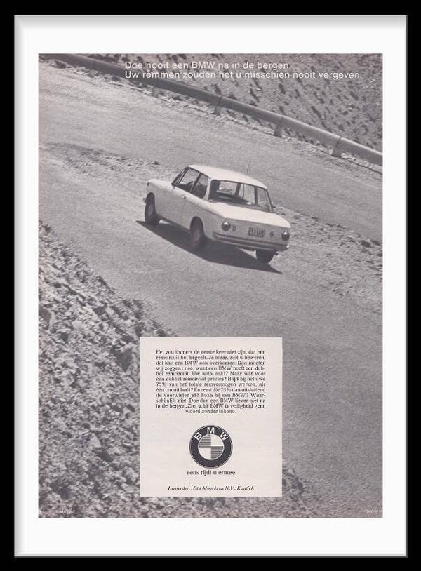 BMW Ad - 1970