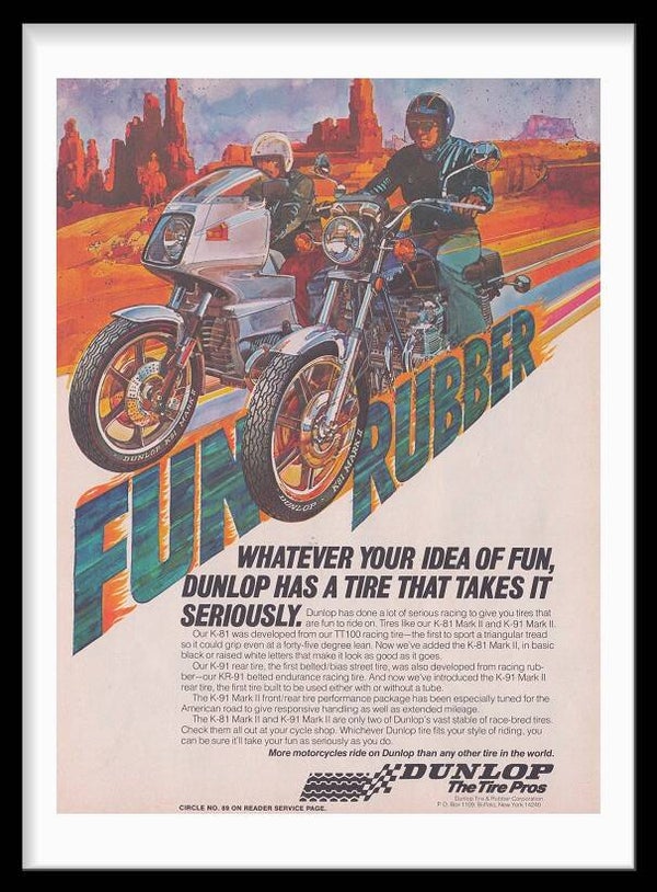 Motocycle Parts Dunlop