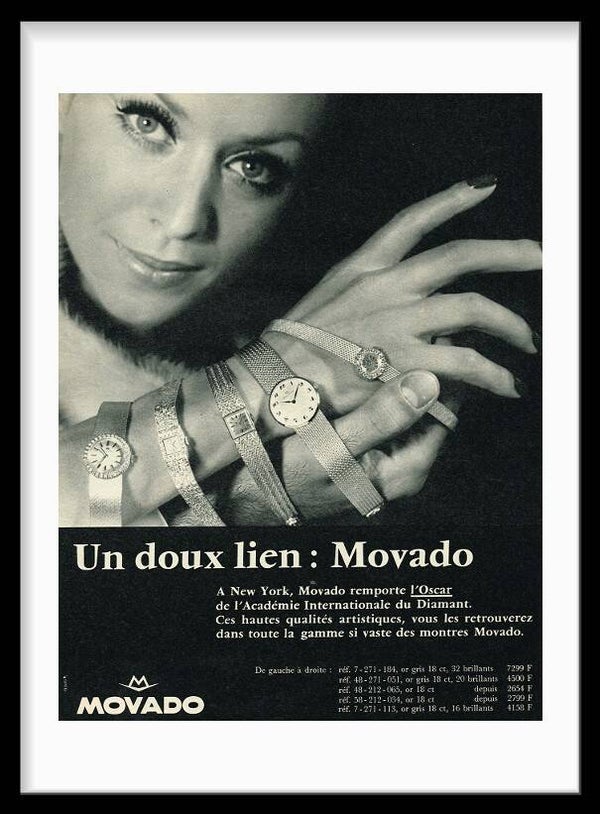 Vintage Print Watch