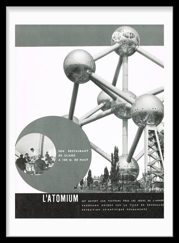 Atomium / L'atomium Brussel - jaren '60