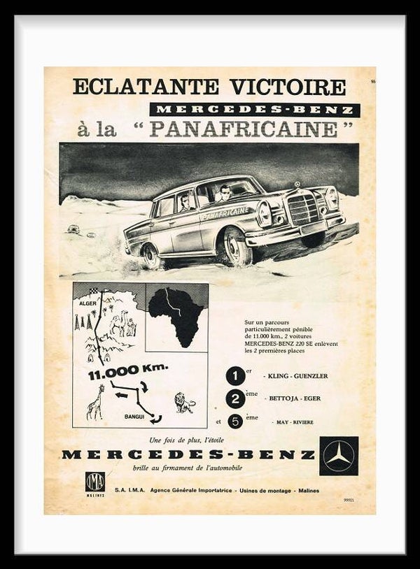 Mercedes - Benz 220 SE - Panafricaine