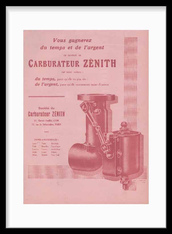 Zenith Caburateur