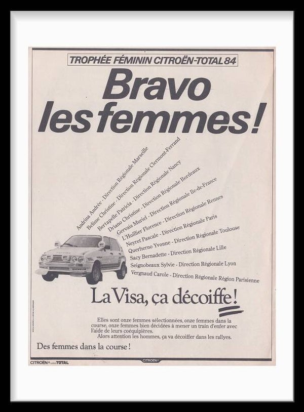 Citroen Visa Rallying