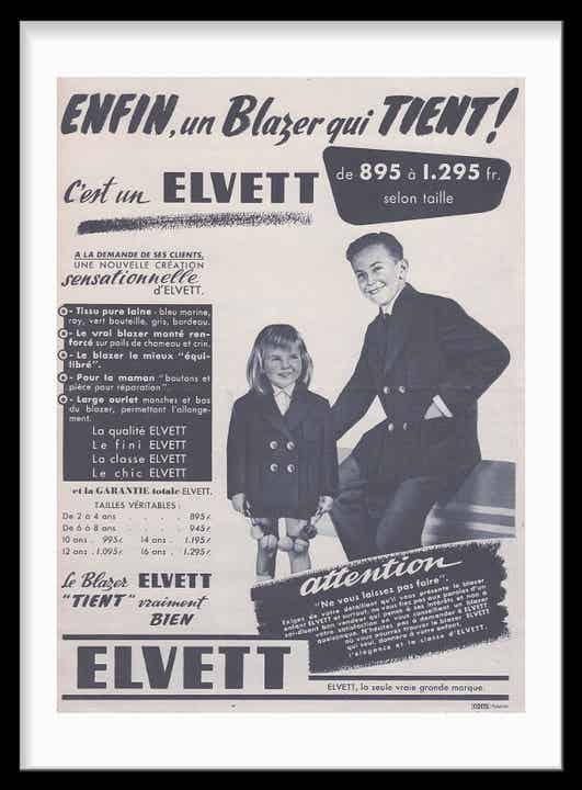 Vintage Print Kids Clothing