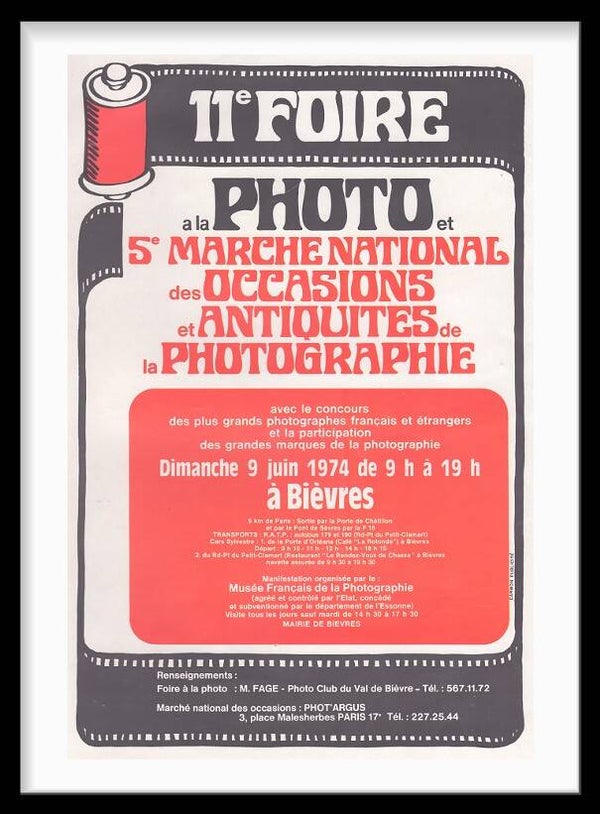 11 Foire Photo / Biévres 1974
