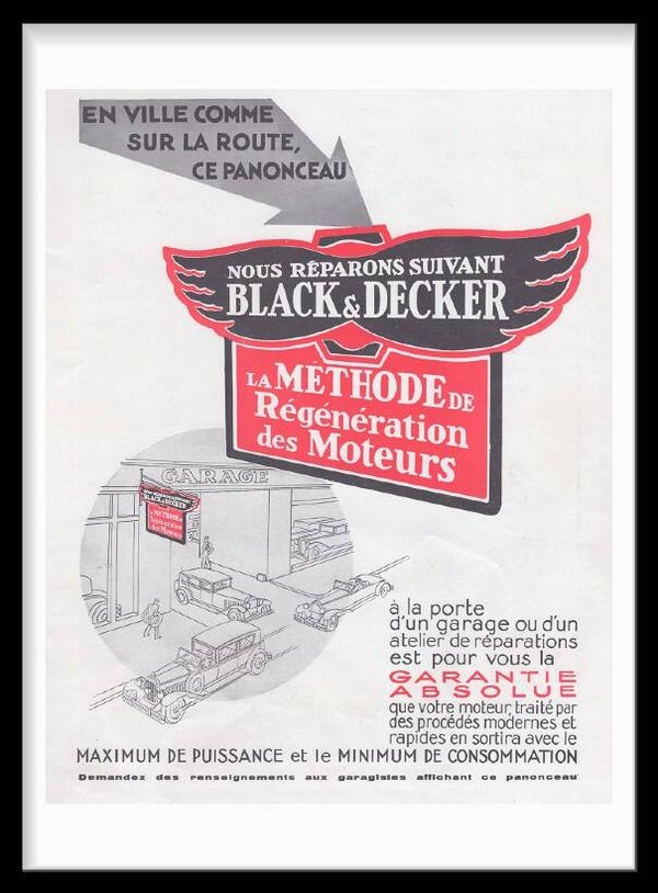 Vintage Print Oldtimer