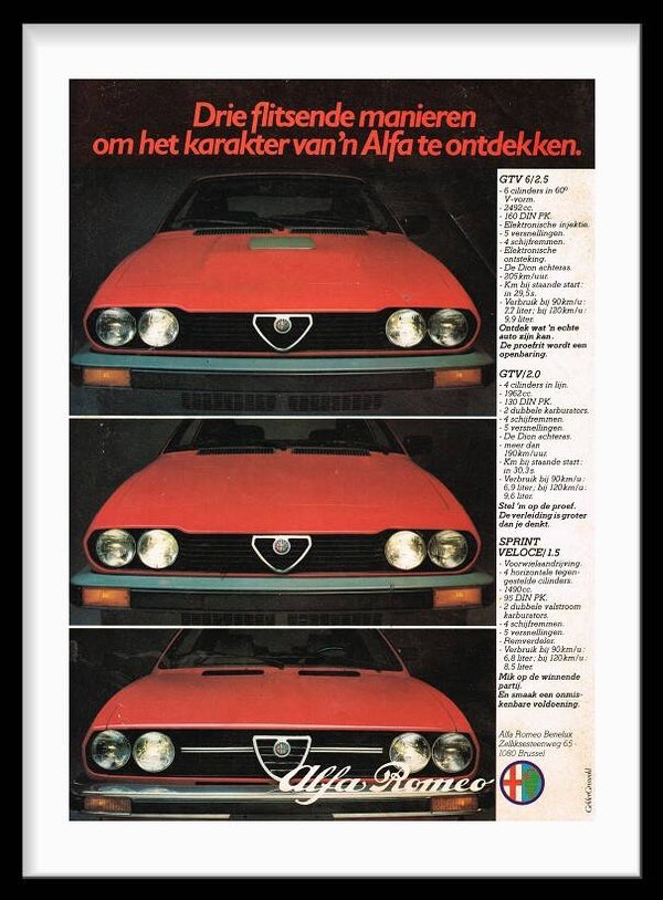 Alfa Romeo GTV / Sprint Veloce