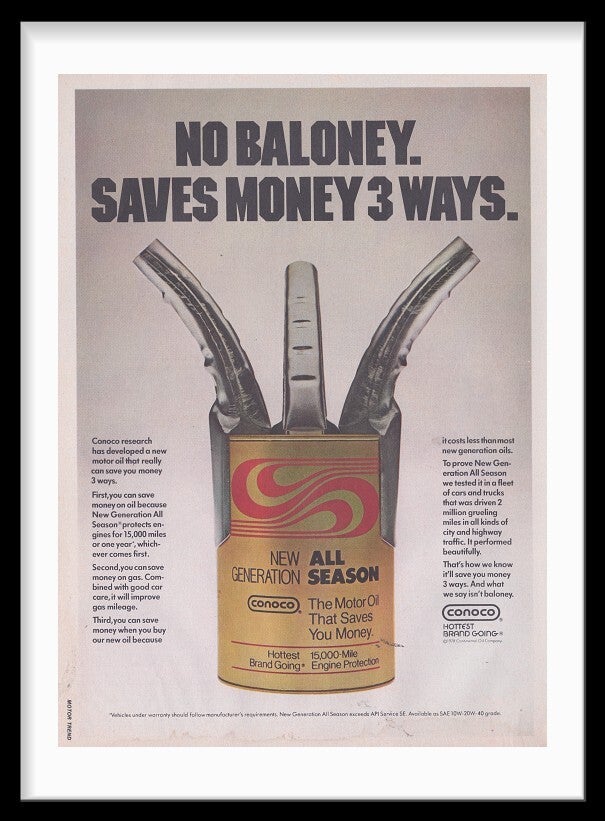 Lubricating Oil Conoco