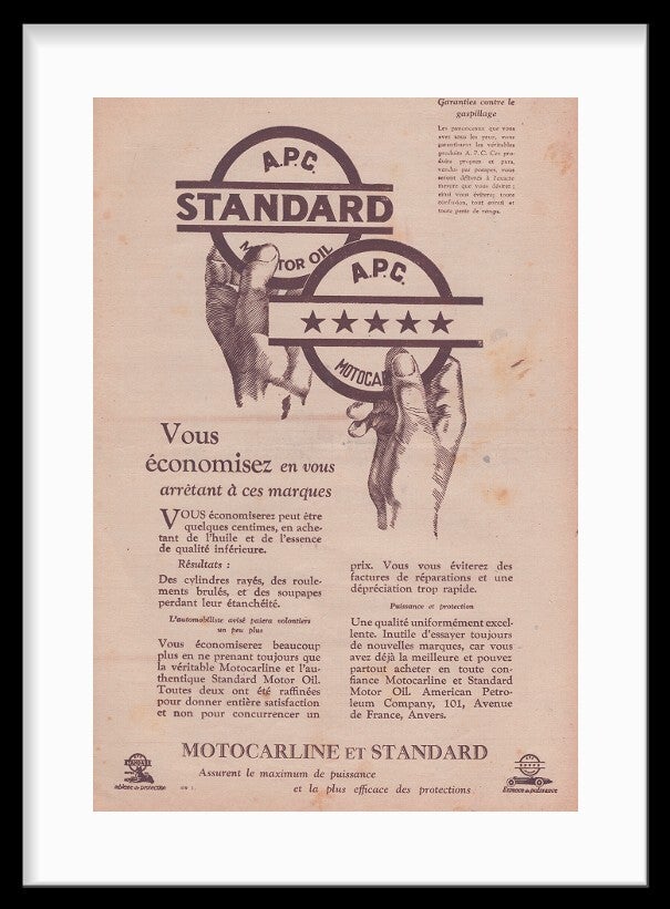 La Standard Motor Oil