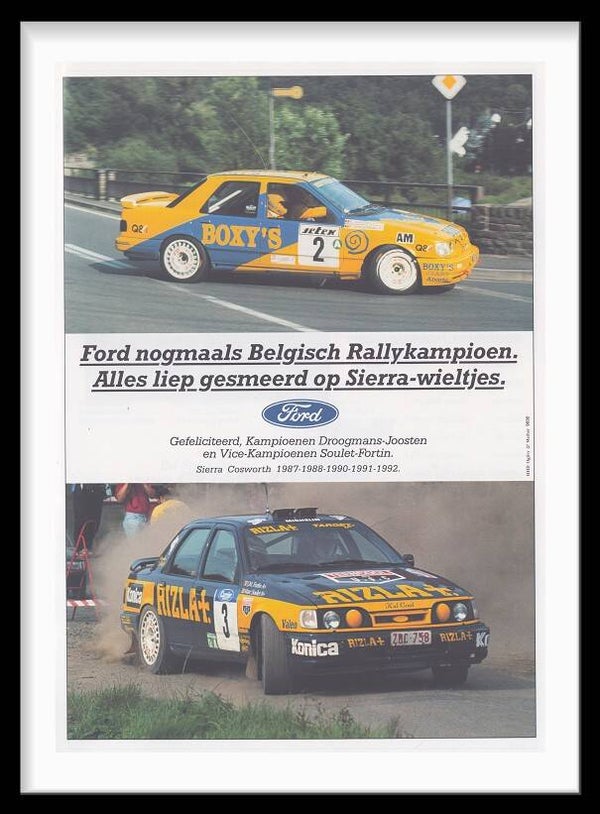Ford Sierra Rally / Boxy's - Rizla+