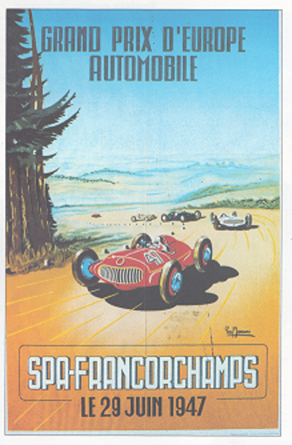 Racing F1 Spa-Francochamps 1947