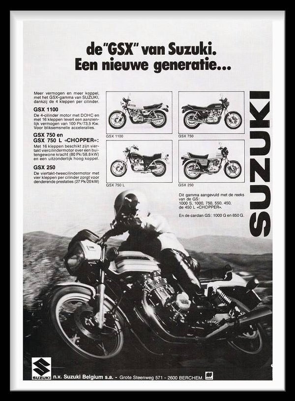 Motocycle Suzuki GSX