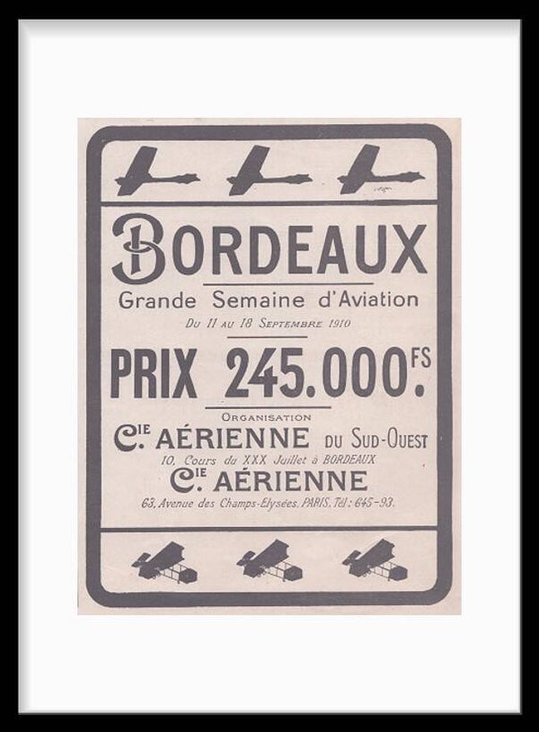 Air Show / Bordeaux 1910