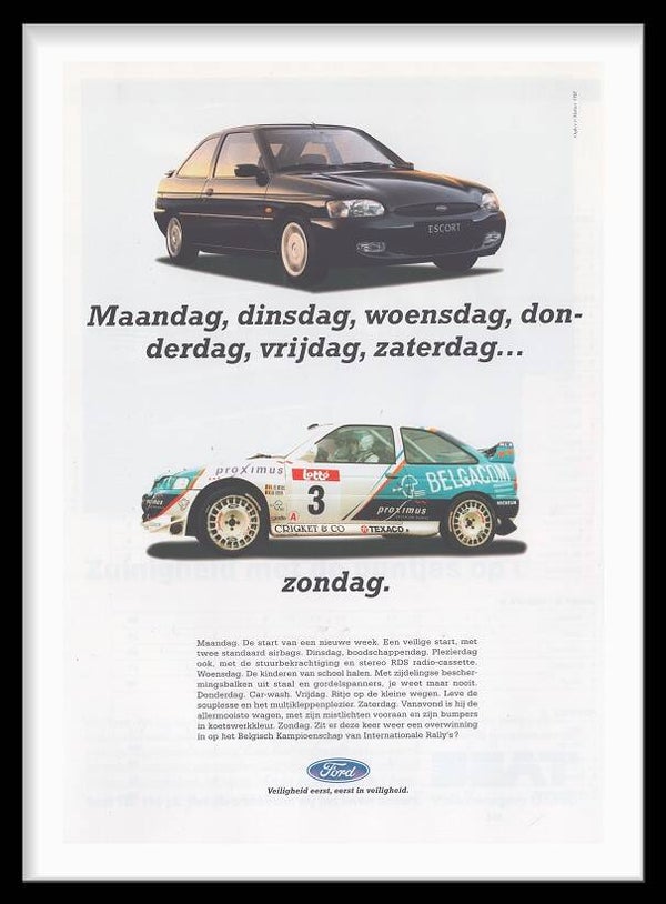 Ford Escort Rally / Belgacom
