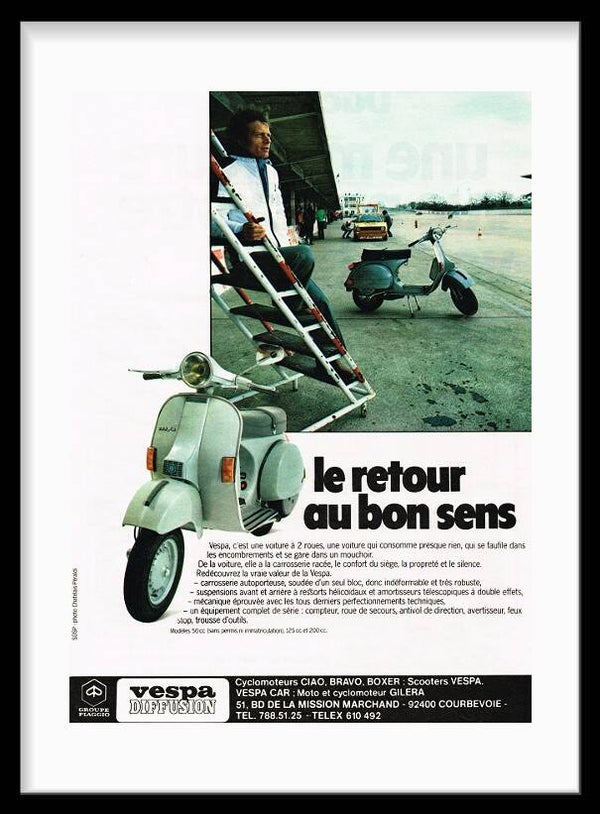 Moped Vespa
