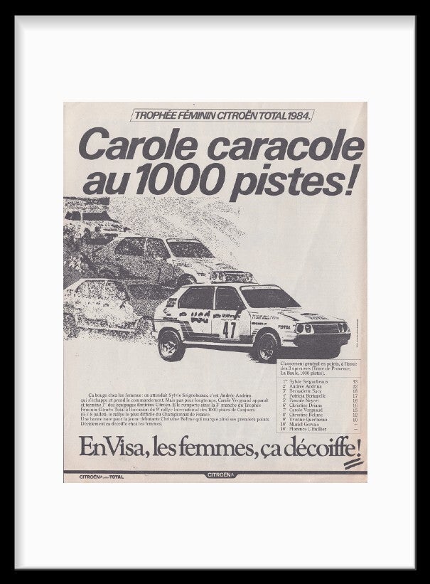 Citroen Visa Rallying