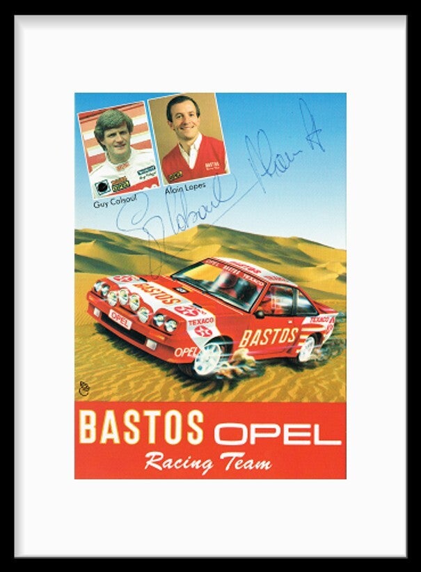 Guy Colsoul Opel Manta Bastos Paris - Dakar