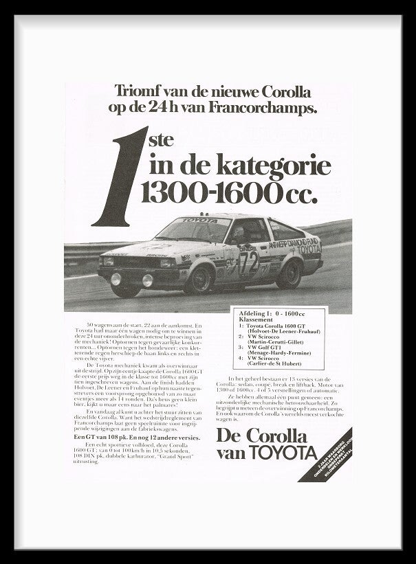 Toyota Corolla 24H Francorchamps