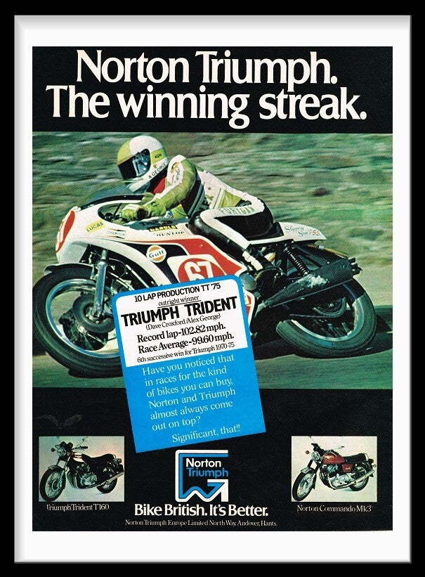 Motocycle Norton - Triumph