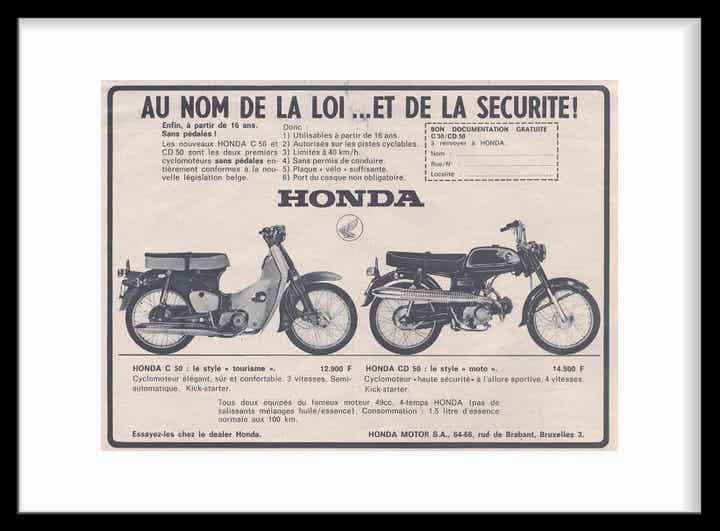 Moped Honda C50