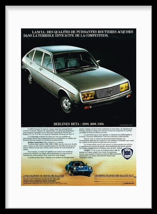 Lancia Beta Berlines