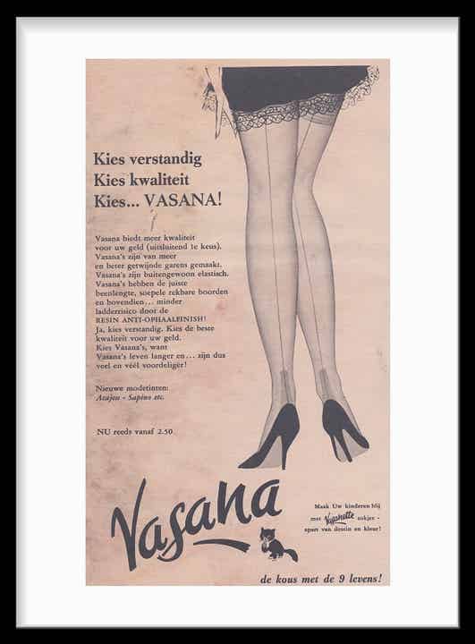 Vintage Print Stockings