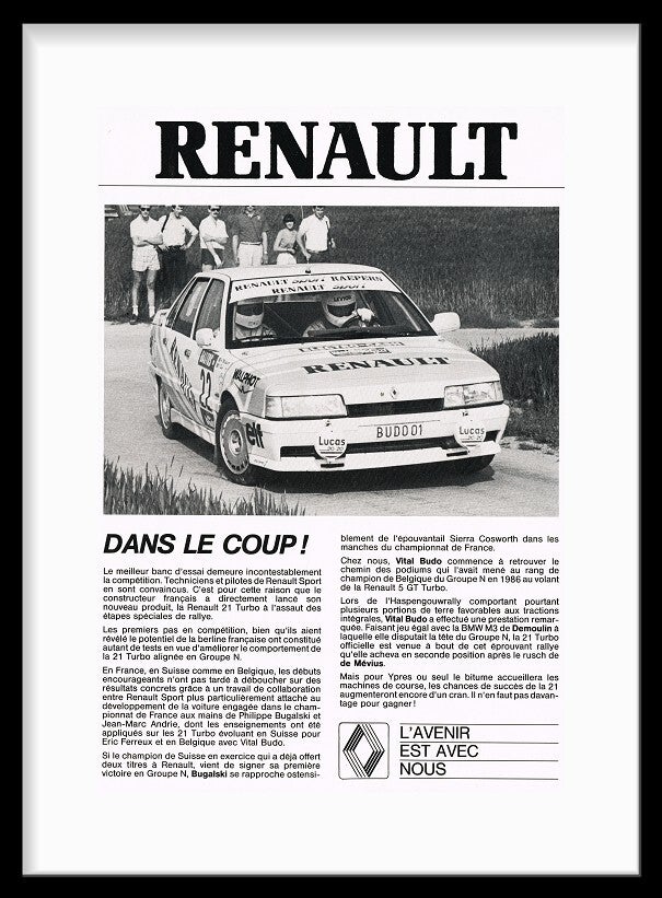 Renault 21 Turbo - Racing
