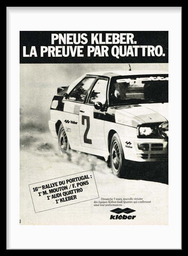 Kleber / Audi Quatro