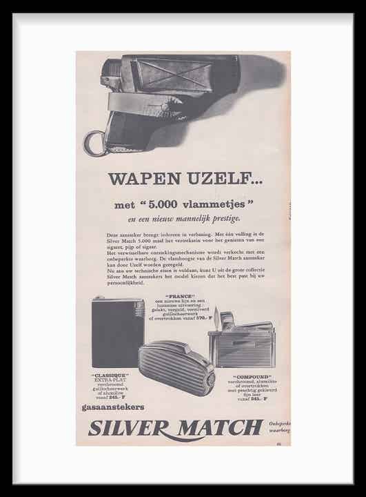 Lighter Silver Match