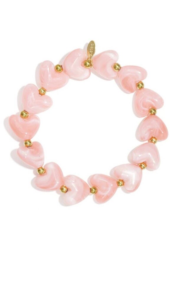 Hartjes kralenarmband