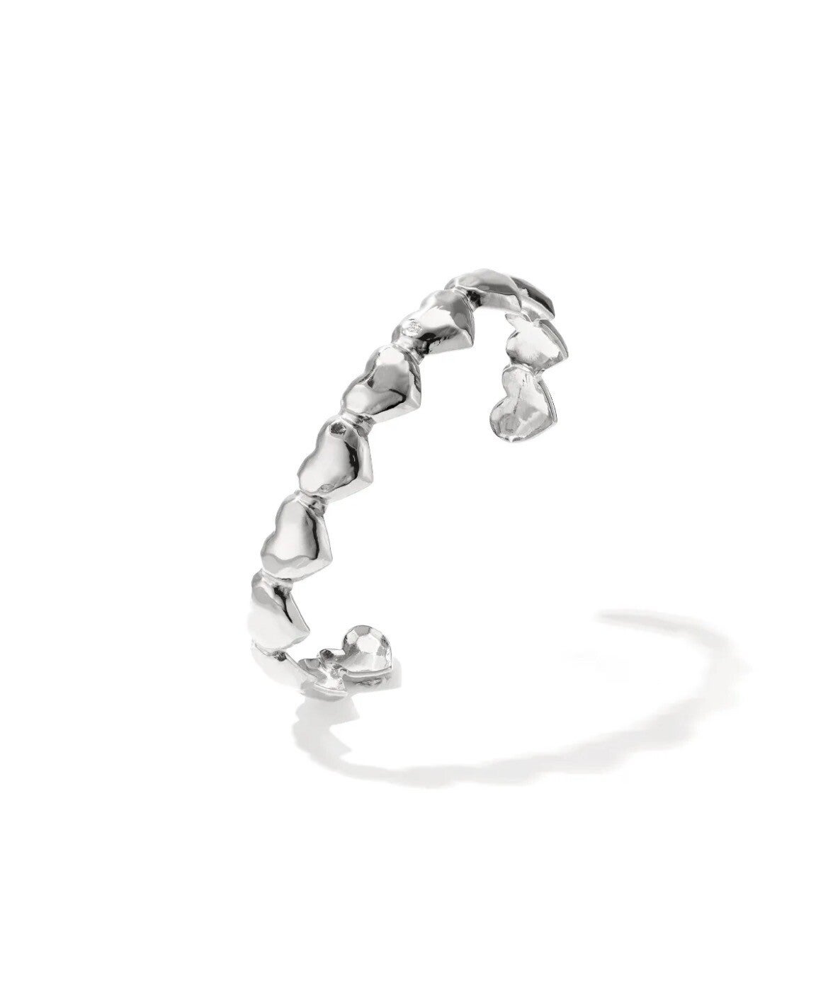 Small heart bangle