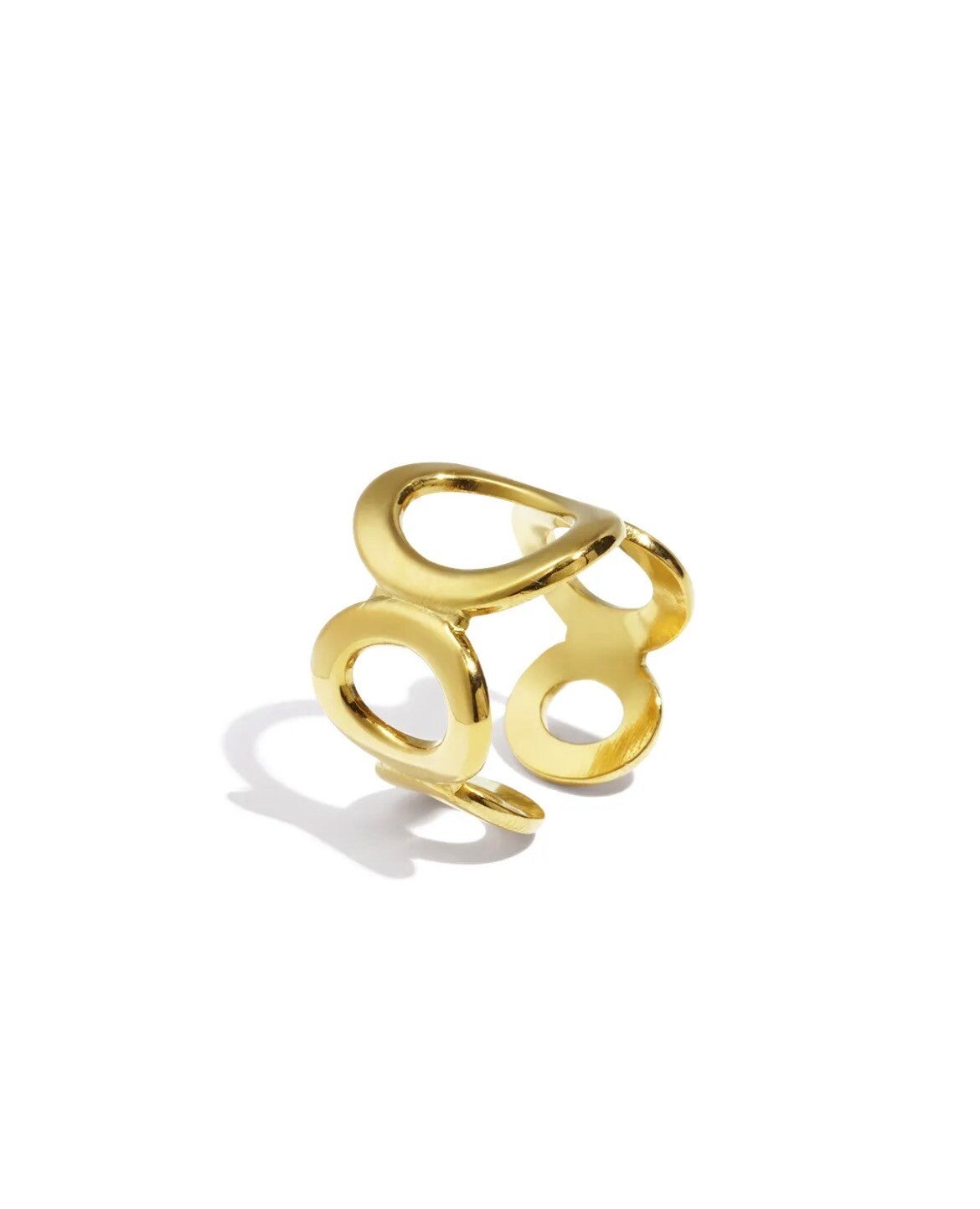Open circle ring