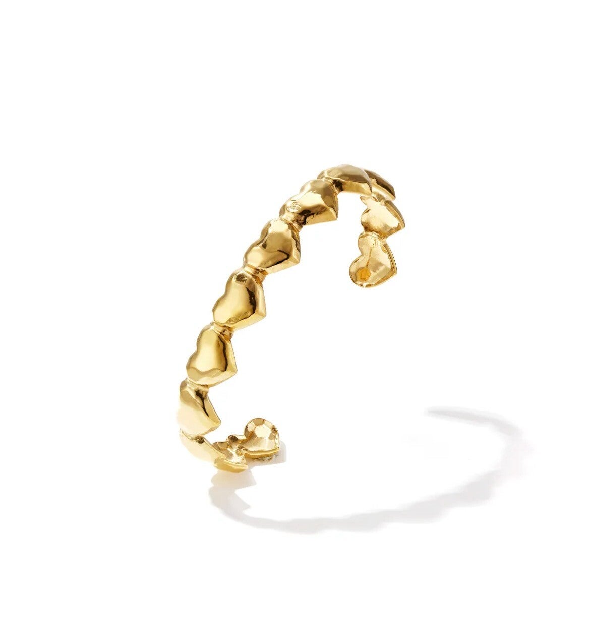 Small heart bangle