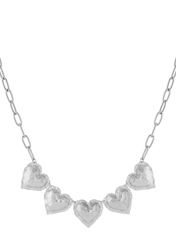 Five heart chain chunky