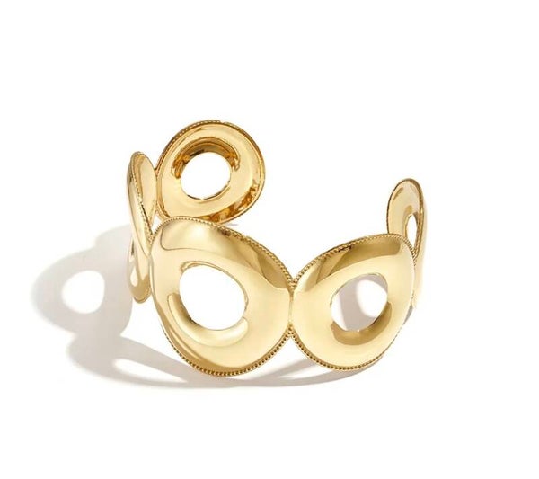Bold circle bangle