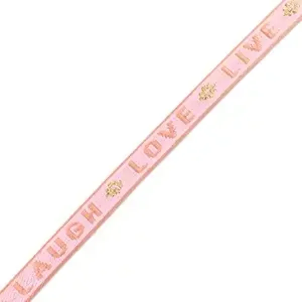 Lint armband pink