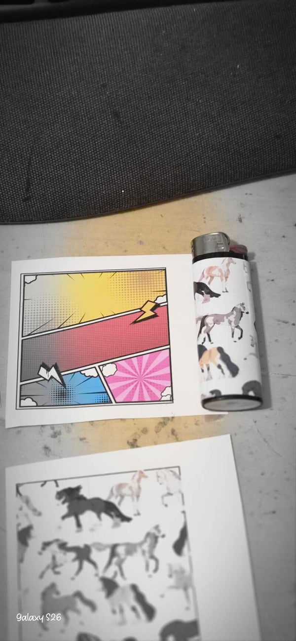 Lighter Sticker