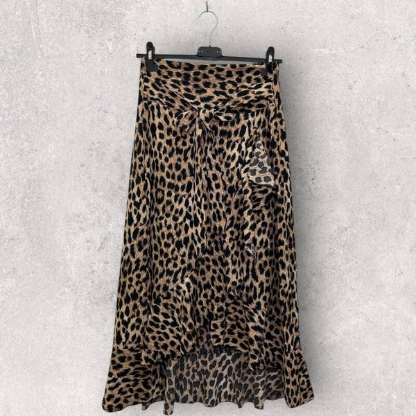 Jupe léopard