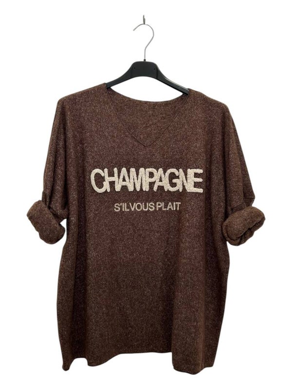 Pull champagne s' il vous plaît